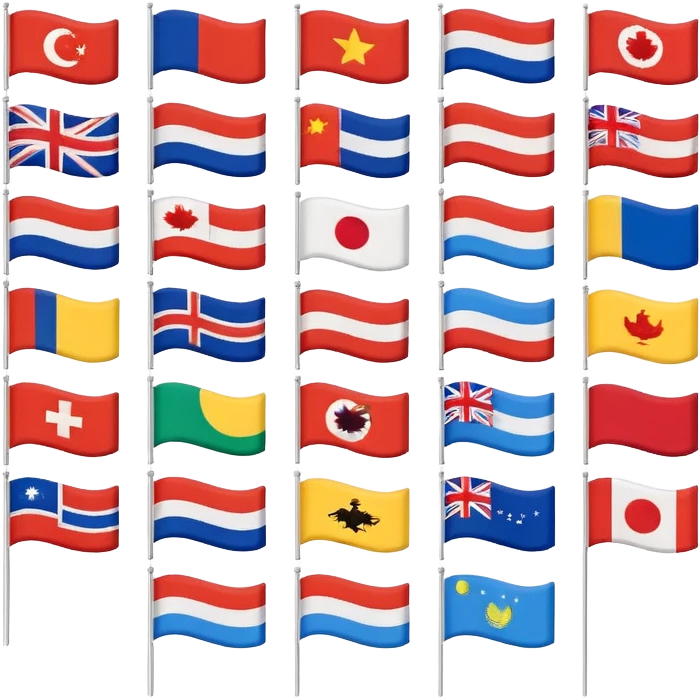 country flags emoji