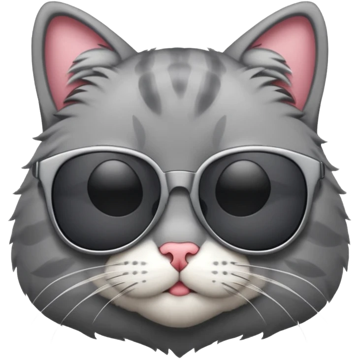 Cat wearing sunglasses emoji