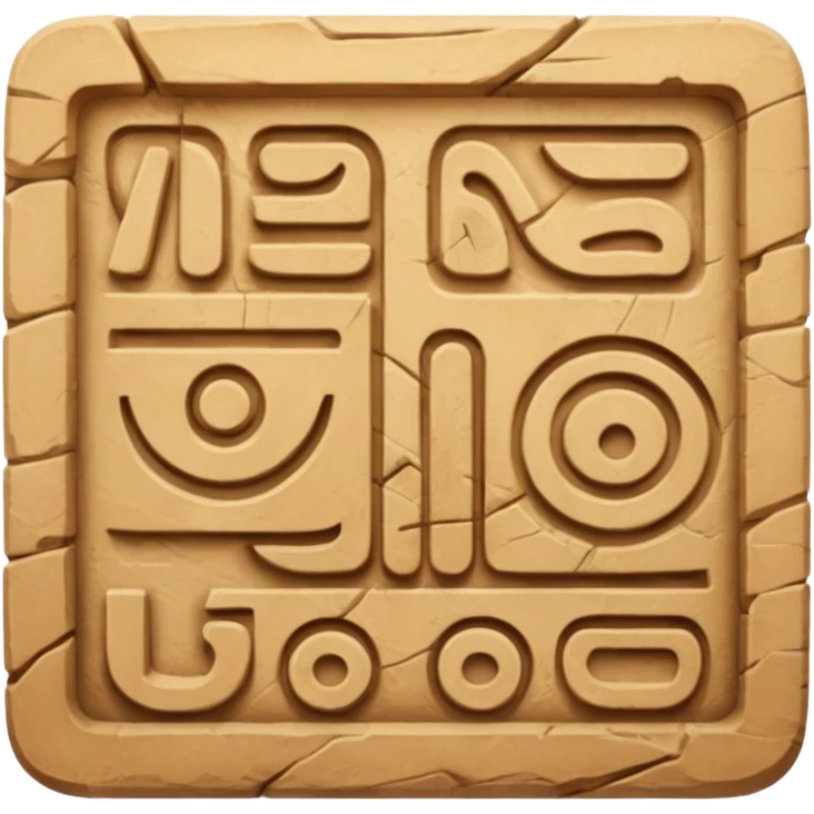 Hieroglyphs emoji