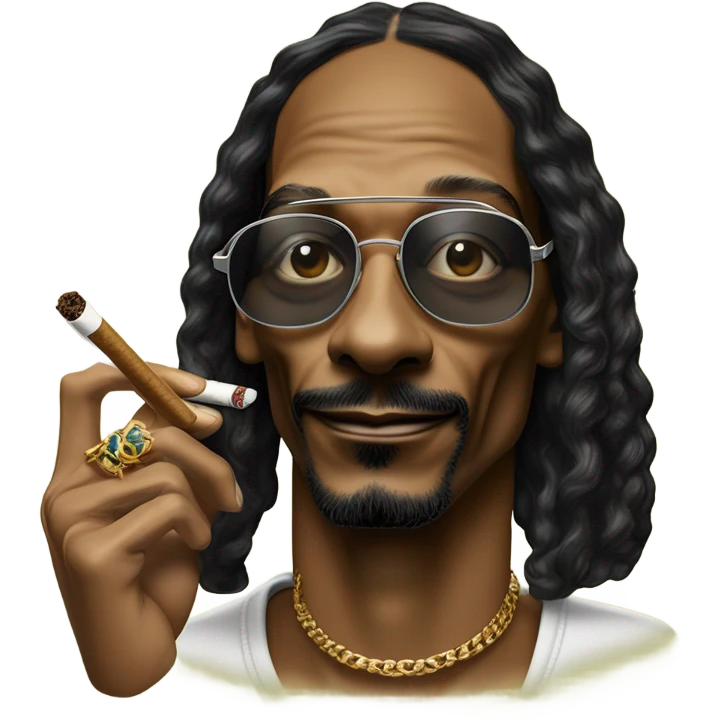 lo que fuma snop dogg emoji