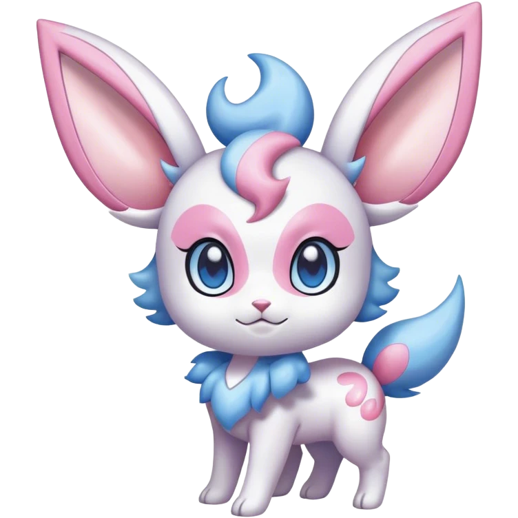Shiny Sylveon-Espurr-hybrid emoji