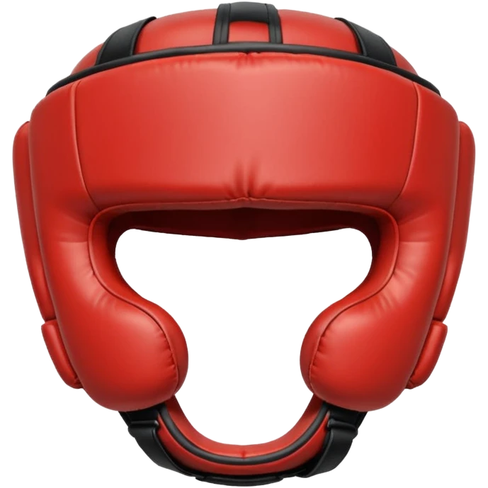 boxing headgear, simple, clear emoji