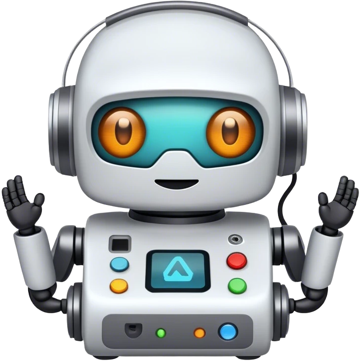 A slackbot focused on compliance in a cute cartoon like drawing emoji