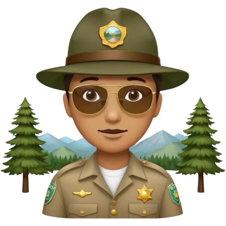 Park ranger emoji