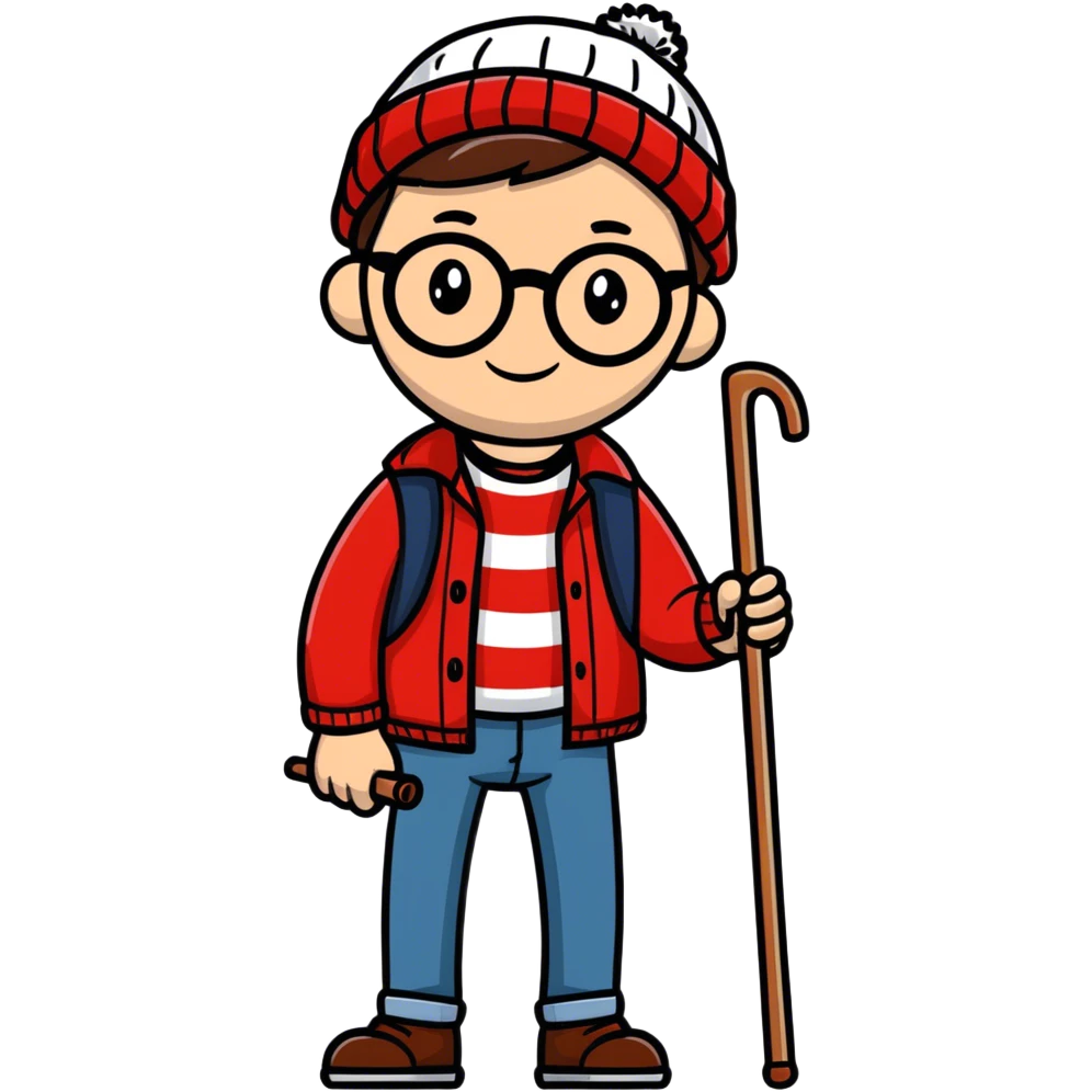 Where’s Waldo emoji