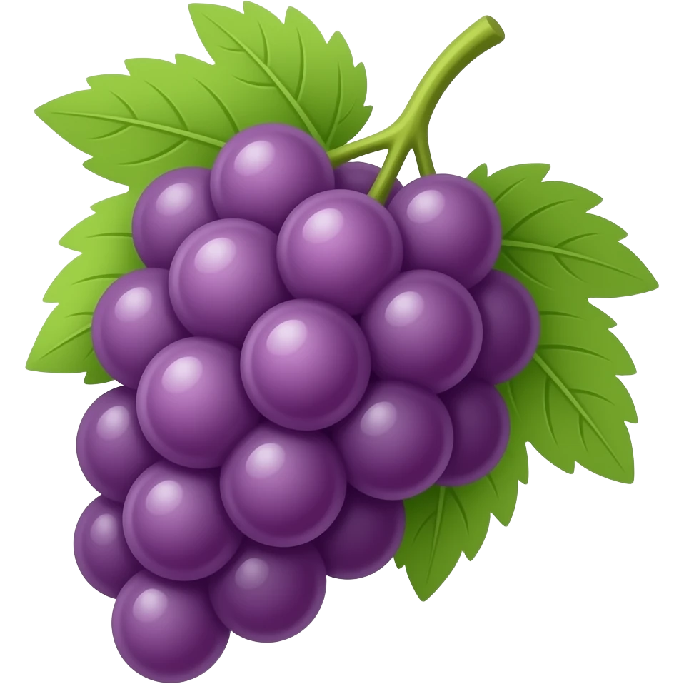 Uva passa emoji