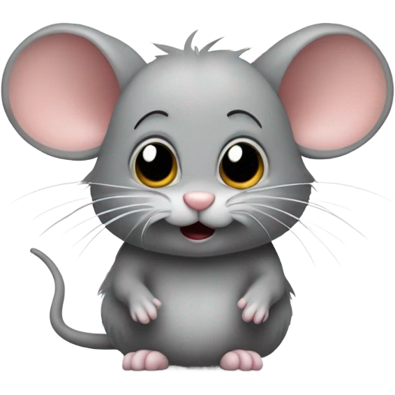 confused mouse emoji