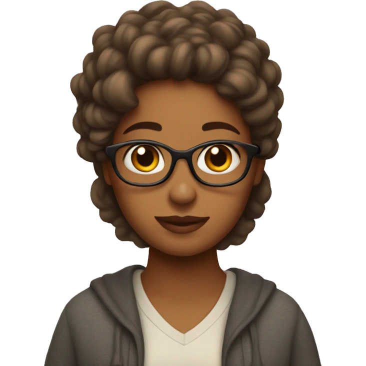 cozy college firl emoji