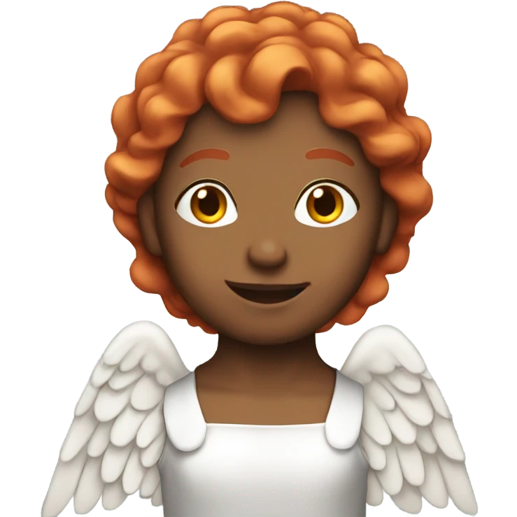 angel with red hair  emoji