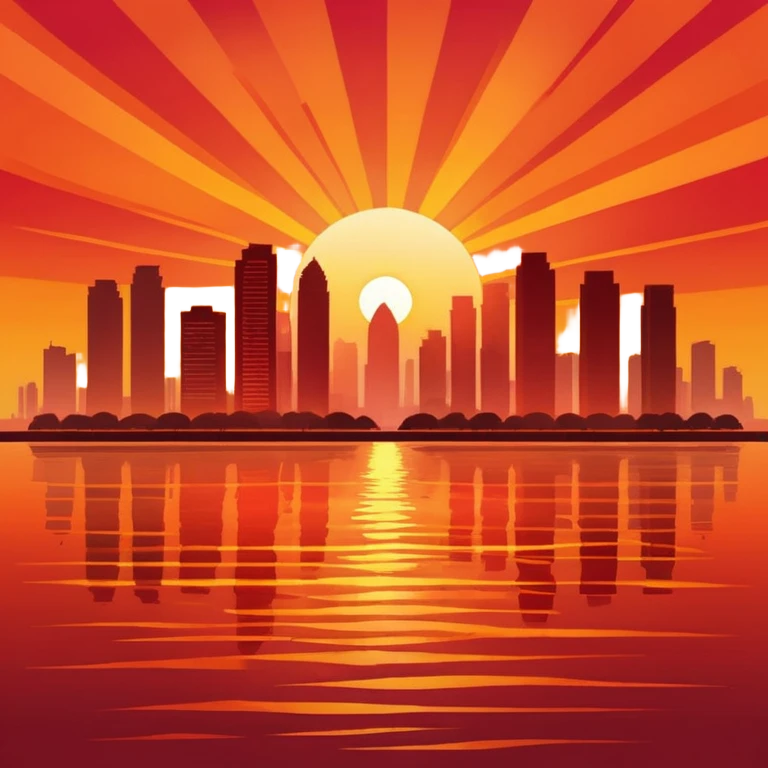 Mumbai sunset emoji