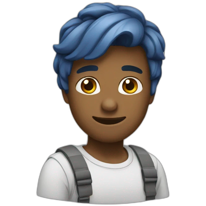 Emoji qui boude emoji