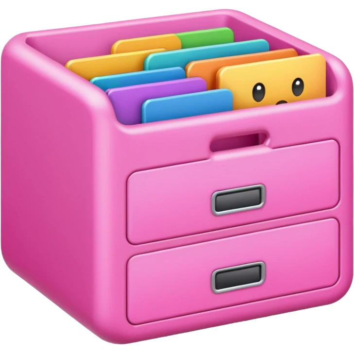 pink photo storage emoji