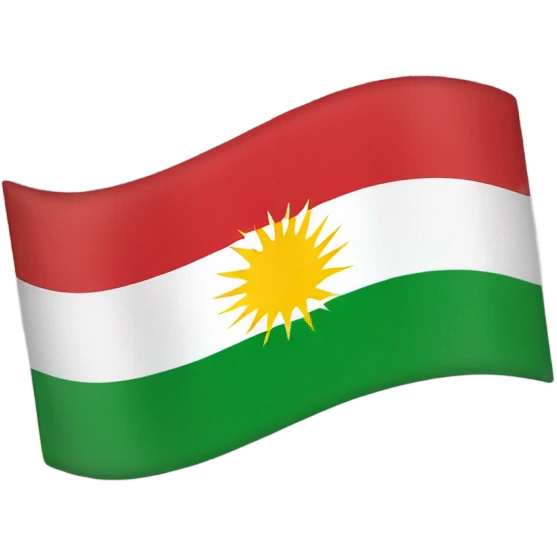 Kurdistan flag emoji emoji