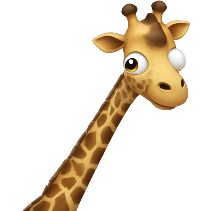 Bye giraffe emoji