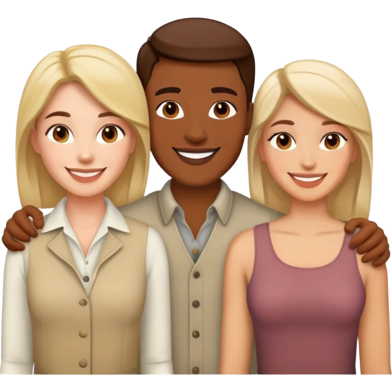 Masculine women with a feminine woman as a couple emoji