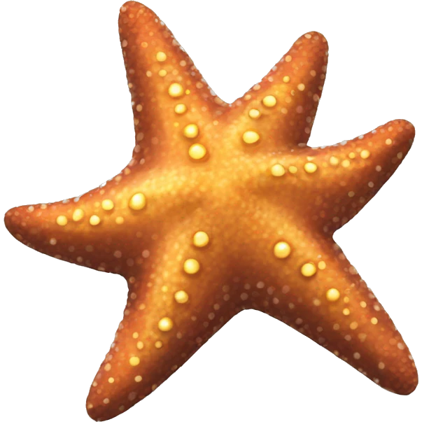 Comic sea star emoji