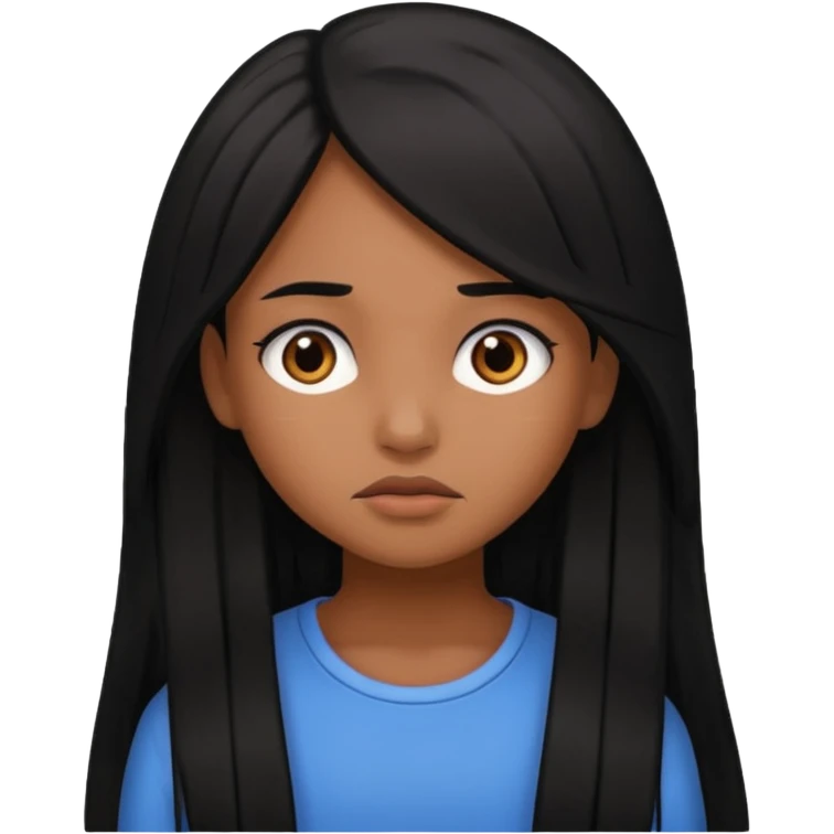 Muchacha con flojera jaja  emoji