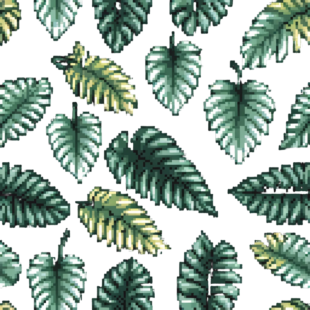 tropical leaf emoji
