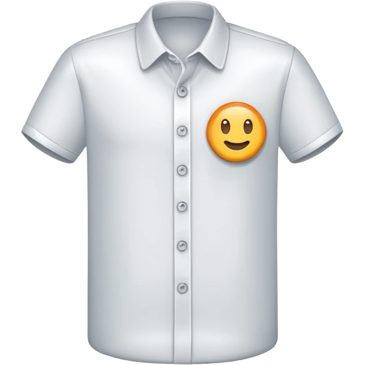 button on a shirt emoji