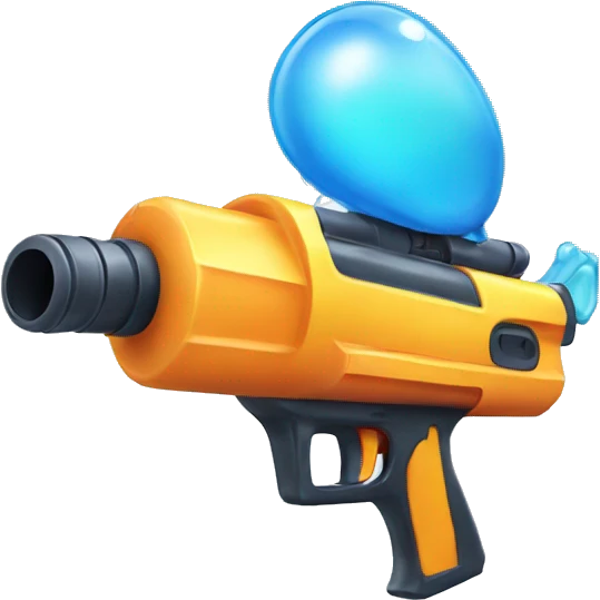 Water gun emoji