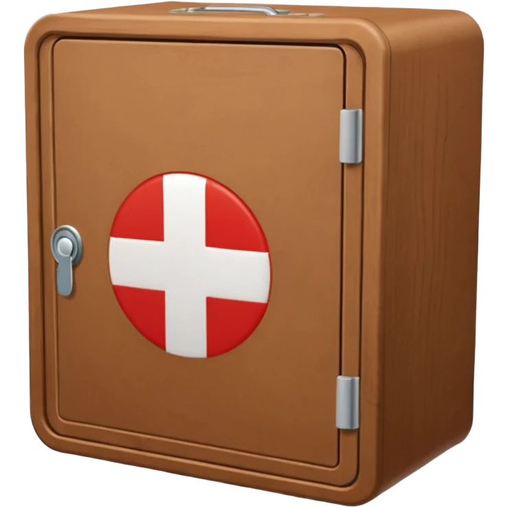 brown first aid cabinet emoji