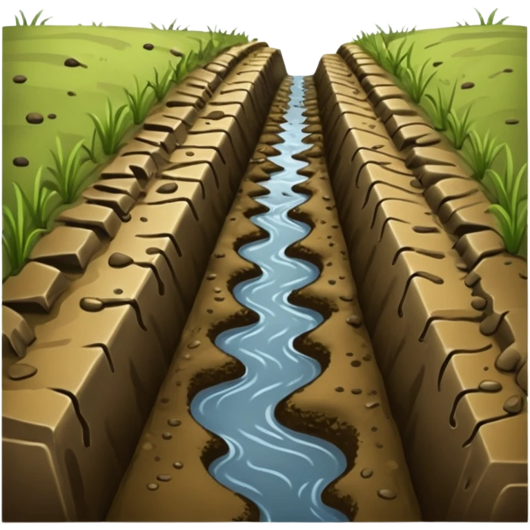 military ditches emoji