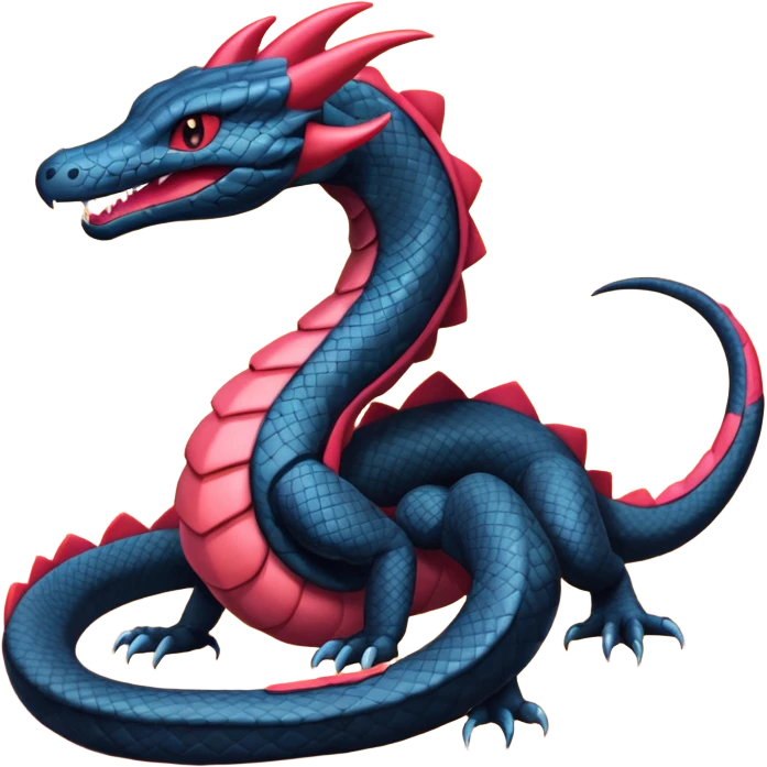 Seviper-Salazzle-Salandit-Salamence-fusion emoji