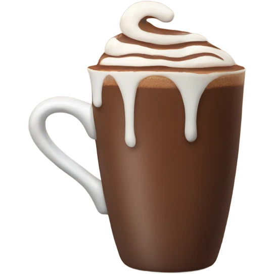 Hot chocolate emoji