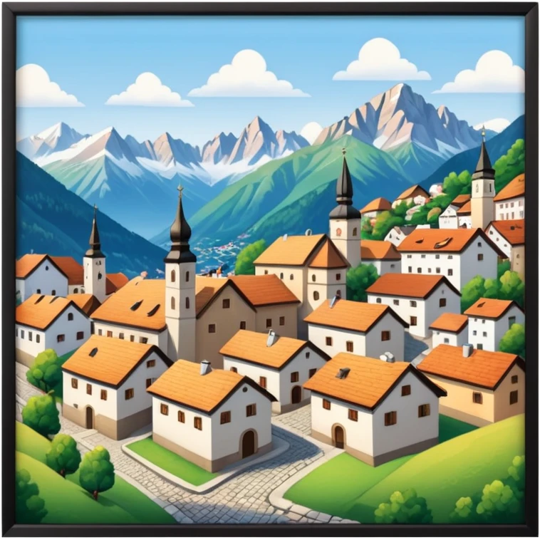 austrian village emoji