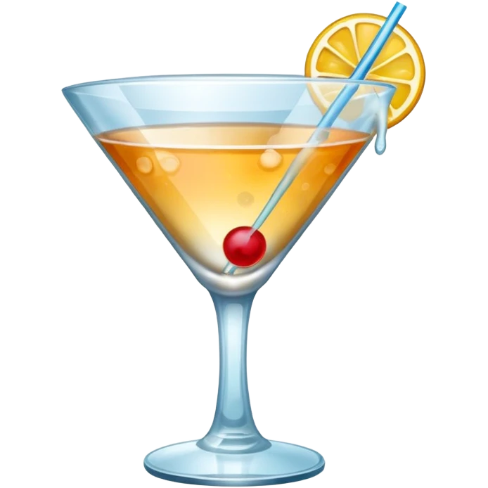 cocktail glass emoji