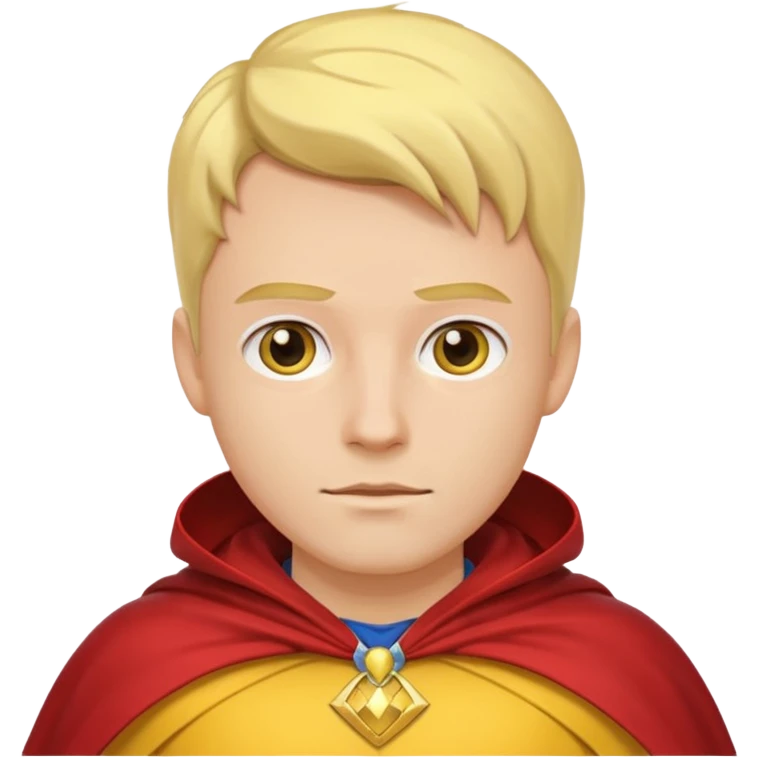 but with yellow cape, not red emoji