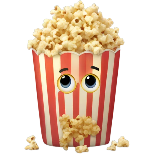 popcorn cinema emoji