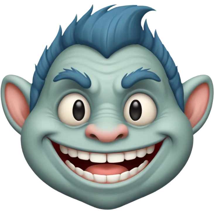 Troll face emoji