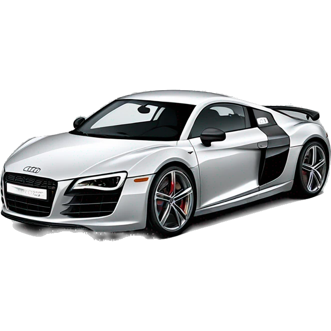 audi r8 emoji