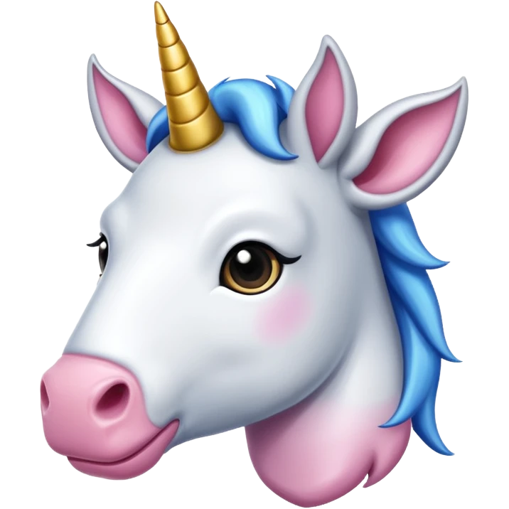 Une vache licorne  emoji