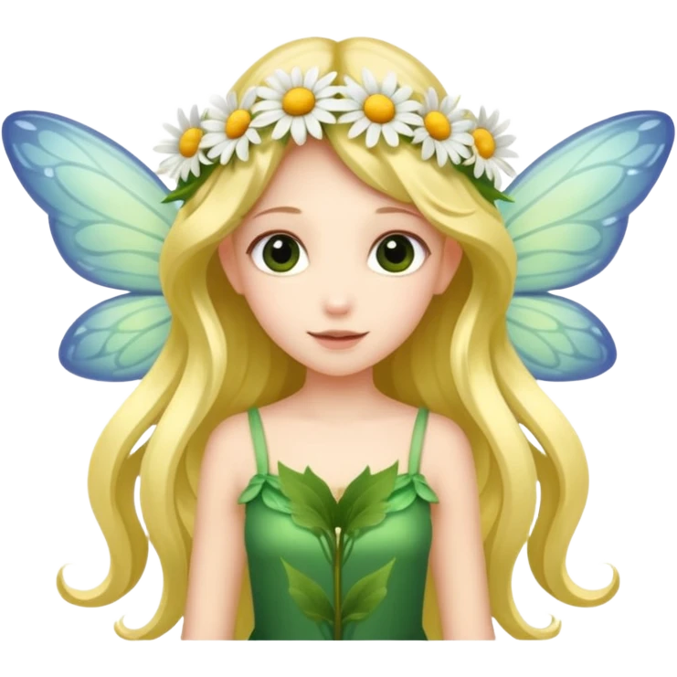 Daisy wings,Flower Fairy. emoji