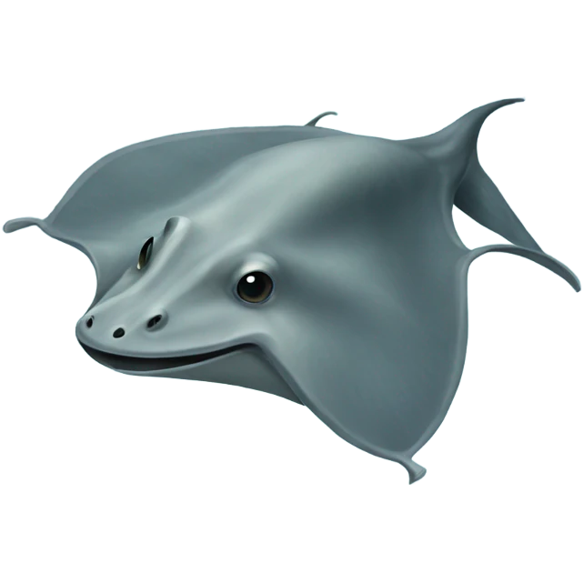 stingray emoji