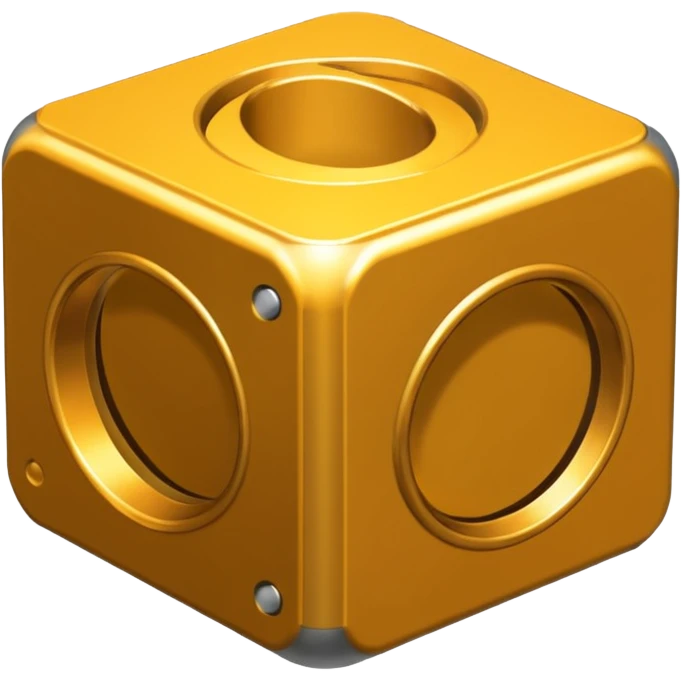 icon for a roblox studio plugin that creates or centers an attachment at the center of the selected part emoji