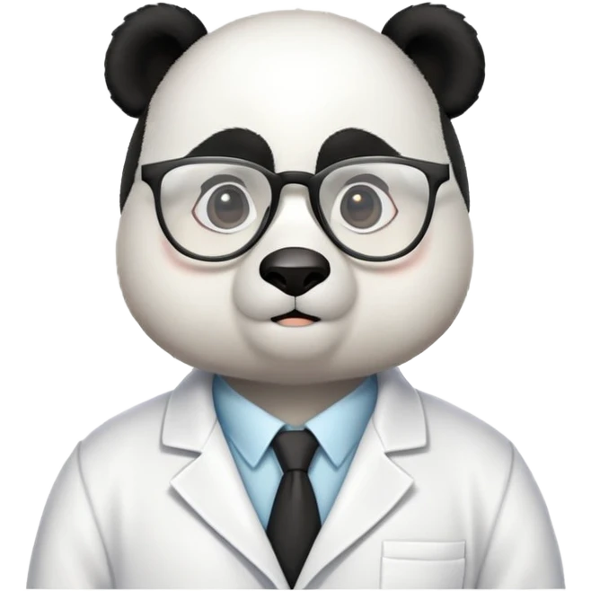 panda psychologist emoji