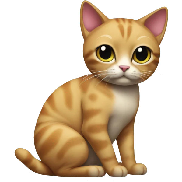 cat wearung a bikiny emoji
