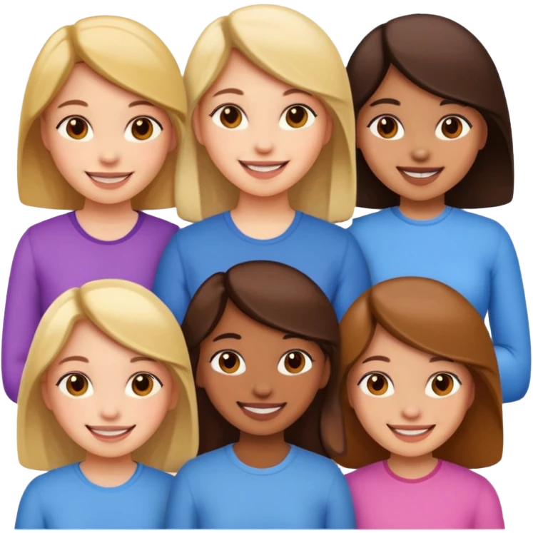 بنات emoji
