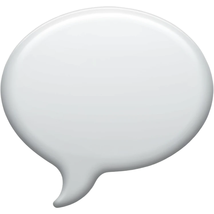 Speech balloon emoji