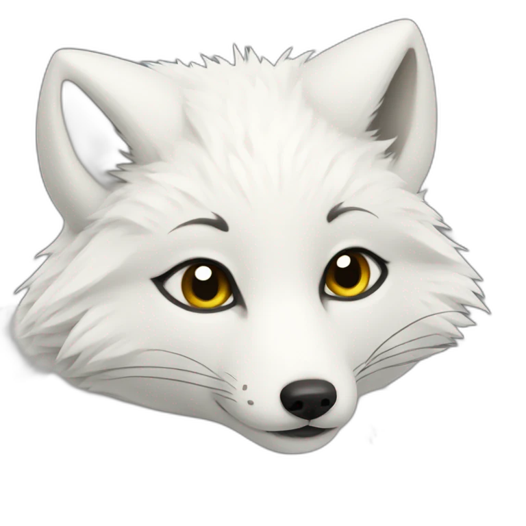 arctic fox emoji
