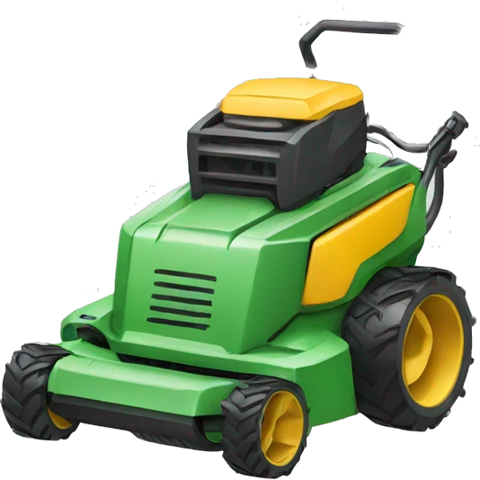 lawnmower robot emoji