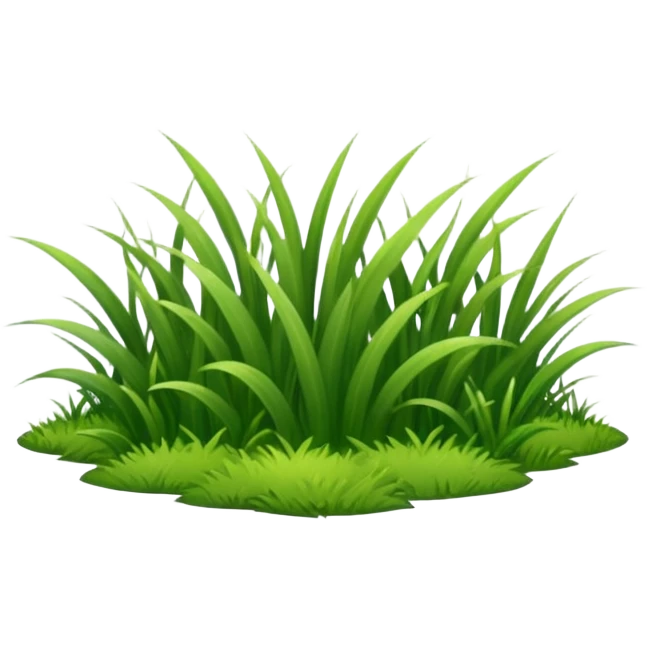 piece of short grass emoji