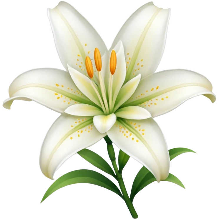 bunga lily emoji