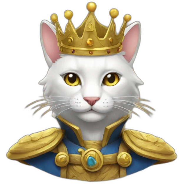 cat king emoji