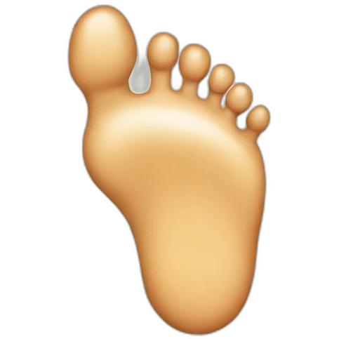 Foot emoji