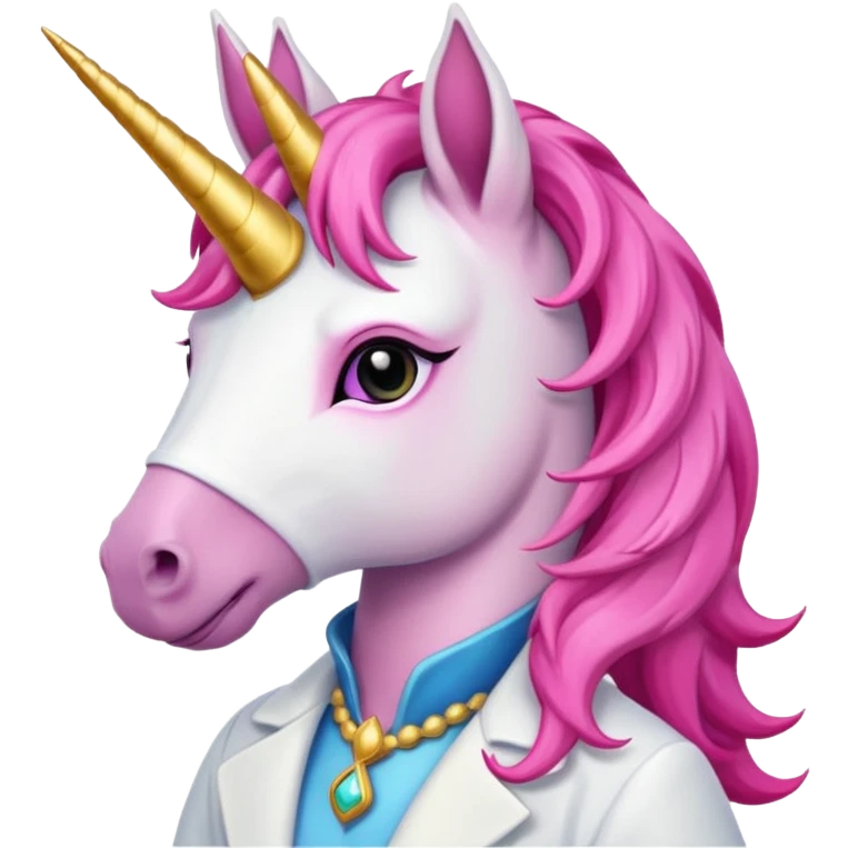 Princess unicorn emoji