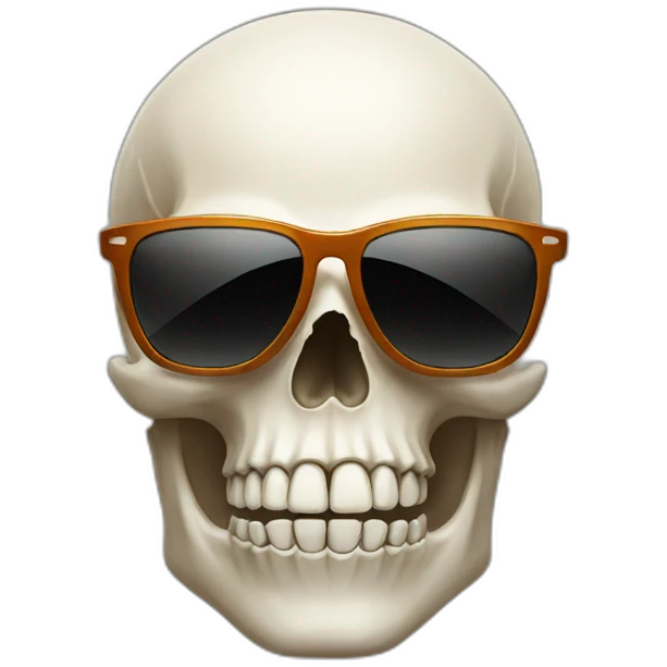 skull with sunglasses emoji